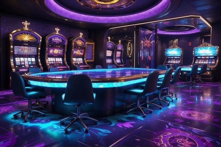 Ruang hiburan bergaya kasino dan e-sports